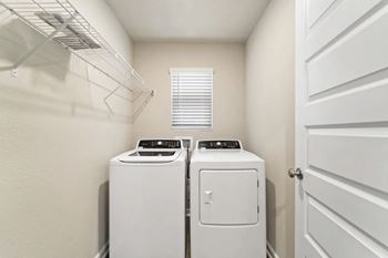 Washer and dryer included